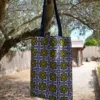 Tote Bag Réversible : L'Audacieux (Géométrique & Camouflage)