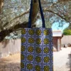 Tote Bag Réversible : L'Audacieux (Géométrique & Camouflage)