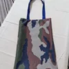 Tote Bag Réversible : L'Audacieux (Géométrique & Camouflage)