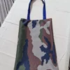 Tote Bag Réversible L'Audacieux (Wax Lagon & Camouflage) (1) Tote Bag Réversible : L'Audacieux (Wax Lagon & Camouflage)