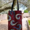 Tote Bag Réversible : L'Audacieux (Wax Volutes & Treillis)