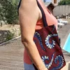 Tote Bag Réversible : L'Audacieux (Wax Volutes & Treillis)