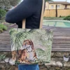 Sac cabas Léopard 2 Sac cabas Léopard et textiles recyclés