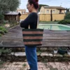 Sac cabas Léopard 3 Sac cabas Léopard et textiles recyclés