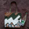 sac cabas odyssée 2 Sac cabas scène de vie africaine et patchwork